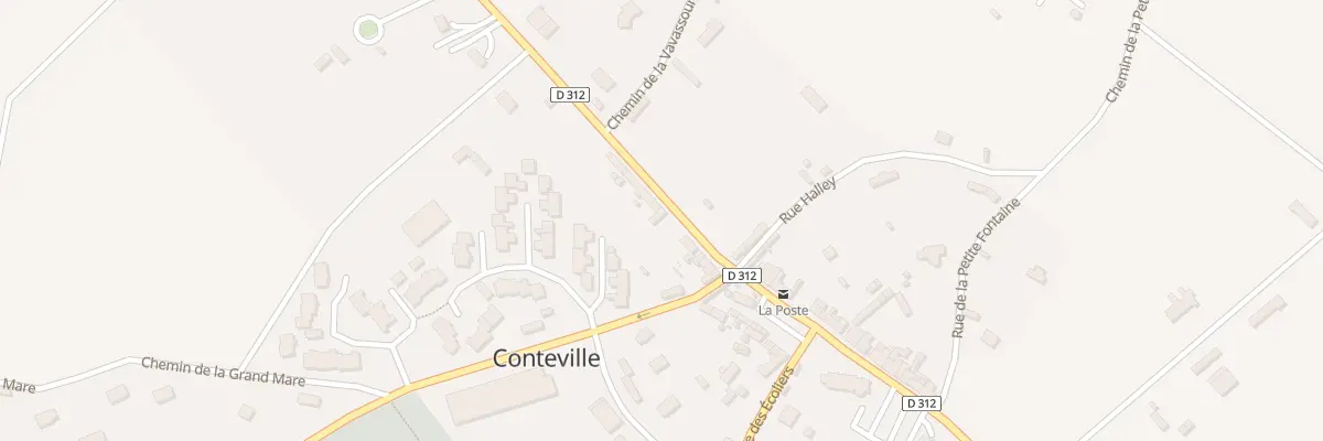 Plan du 235 Rte de l’Estuaire à Conteville