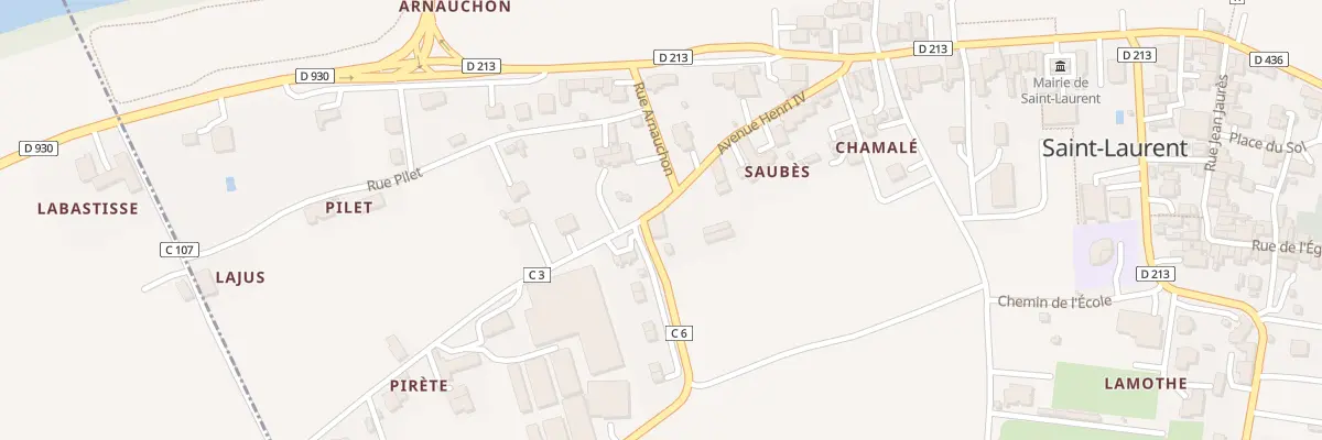 Plan du 11 Av Henri IV à Saint-Laurent