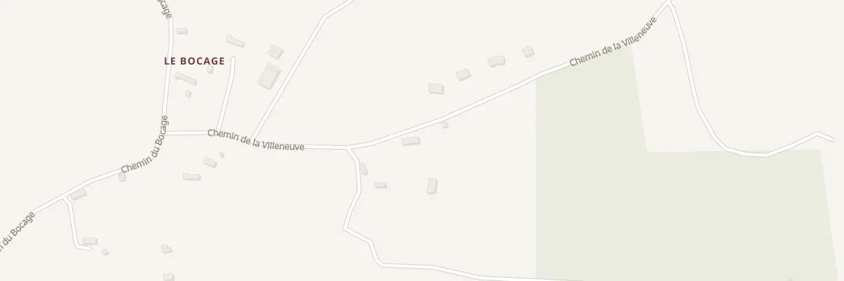 Plan du 4 Che de la Villeneuve à Courtonne-les-Deux-Églises