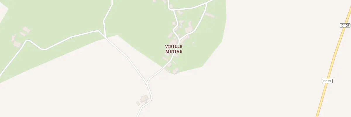 Plan du 5060 Vieille Metive à Asnois