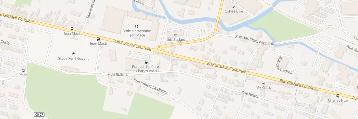 Plan du 92 Rue Gustave Couturier à Fécamp