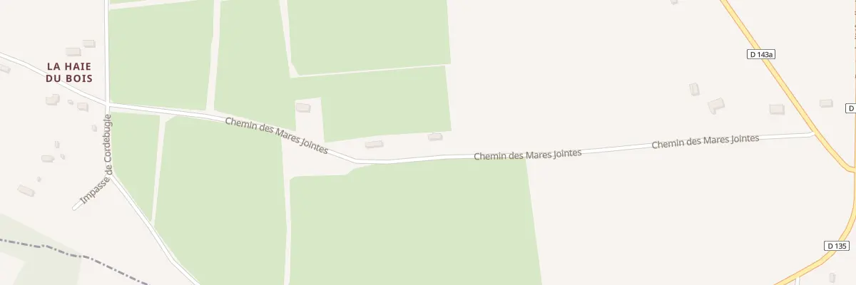 Plan du 442 Che des Mares Jointes à Marolles