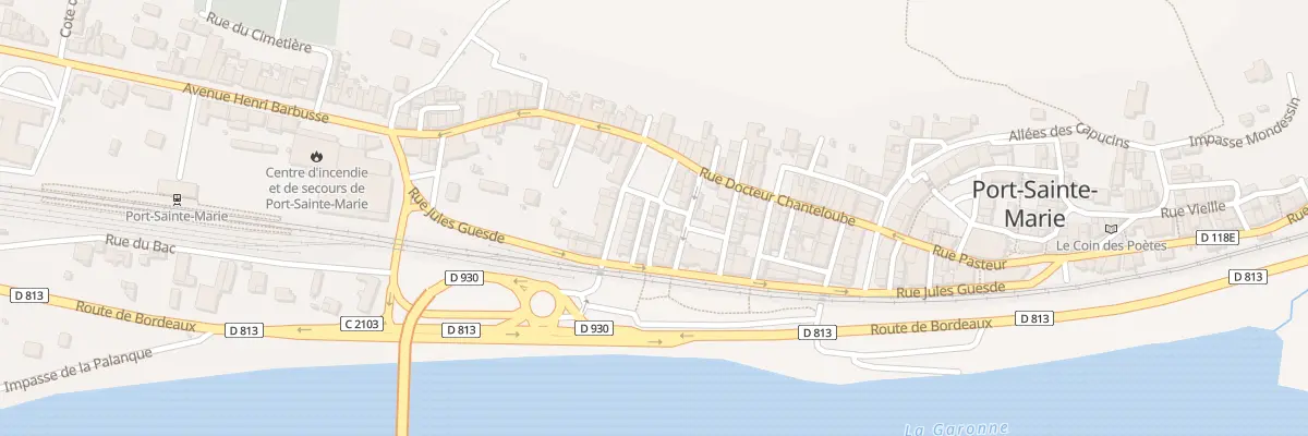 Plan du 3 Rue Touret à Port-Sainte-Marie