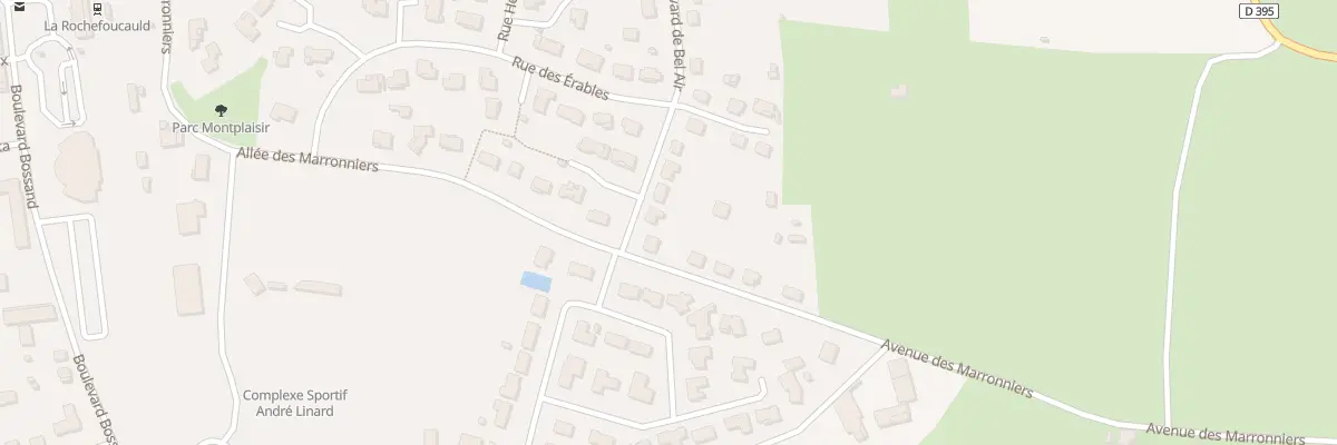 Plan du 12 Bd de Bel Air à La Rochefoucauld-en-Angoumois