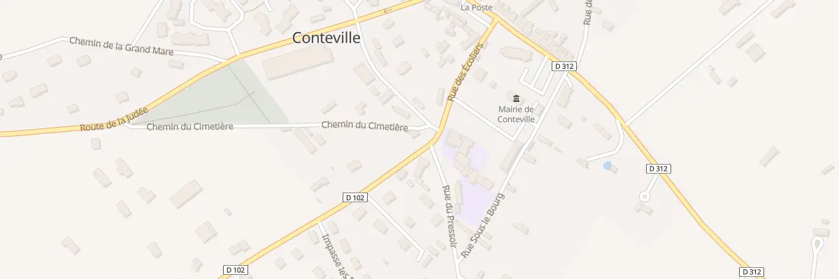 Plan du 12 Rue de la Forge à Conteville