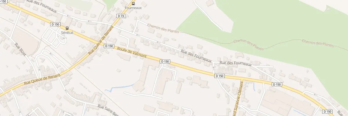Plan du 111 Rte de Valmont à Fécamp