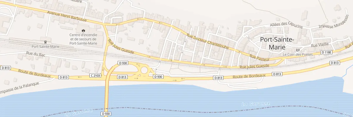 Plan du 8 Rue Touret à Port-Sainte-Marie
