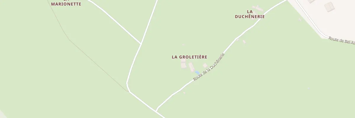 Plan du 45 La Groletiere à Brèches