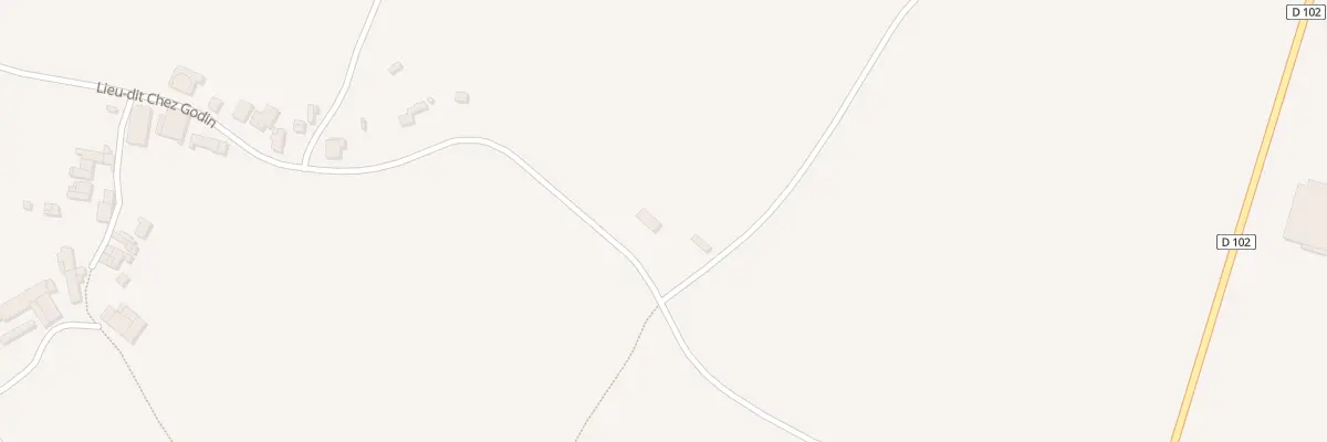 Plan du 2 Chez Godin à Champagne-Mouton
