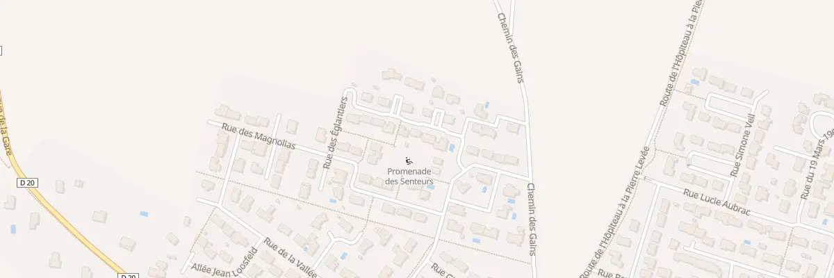 Plan du 5 Rue des Frênes à Saint-Georges-lès-Baillargeaux