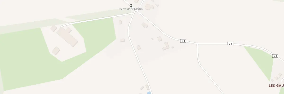 Plan du 5976 La Pierre de Saint Martin à Brèches