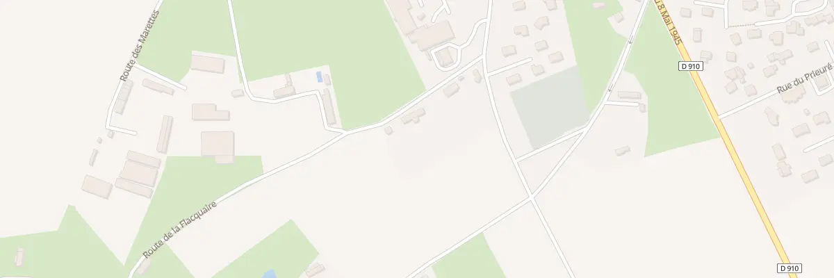 Plan du 221 Rte de la Flacquaire à Bréauté