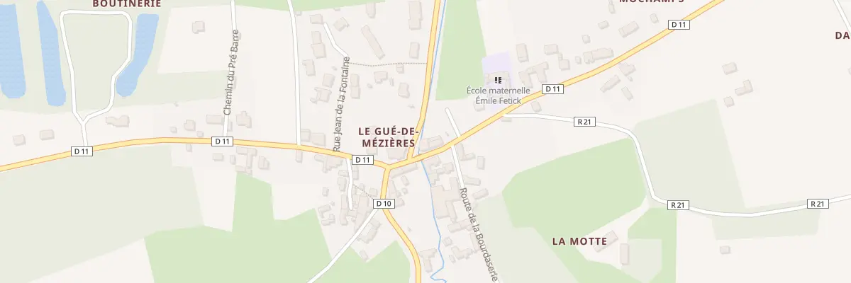 Plan du 24 Rte du Gue à Nogent-sur-Loir