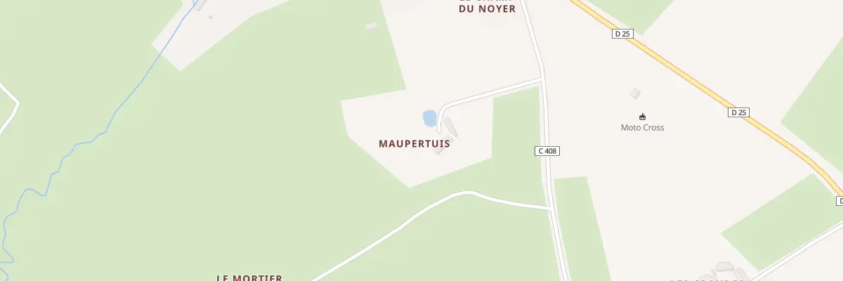 Plan du 5271 Maupertuis à Torcé-en-Vallée