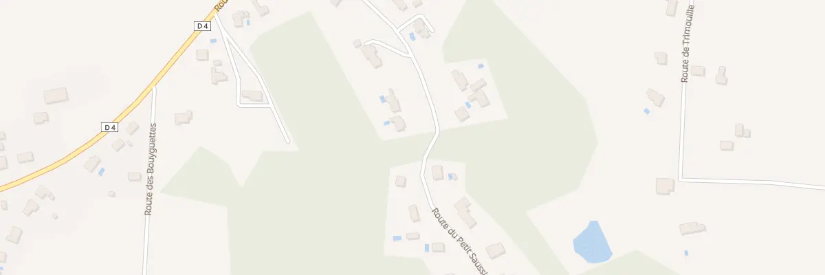 Plan du 79 Rte du Petit Saussignac à Prigonrieux
