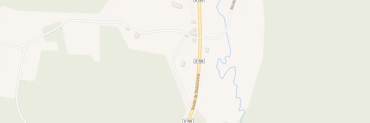 Plan du 808 Rte de Beauronne à Saint-Jean-d’Ataux