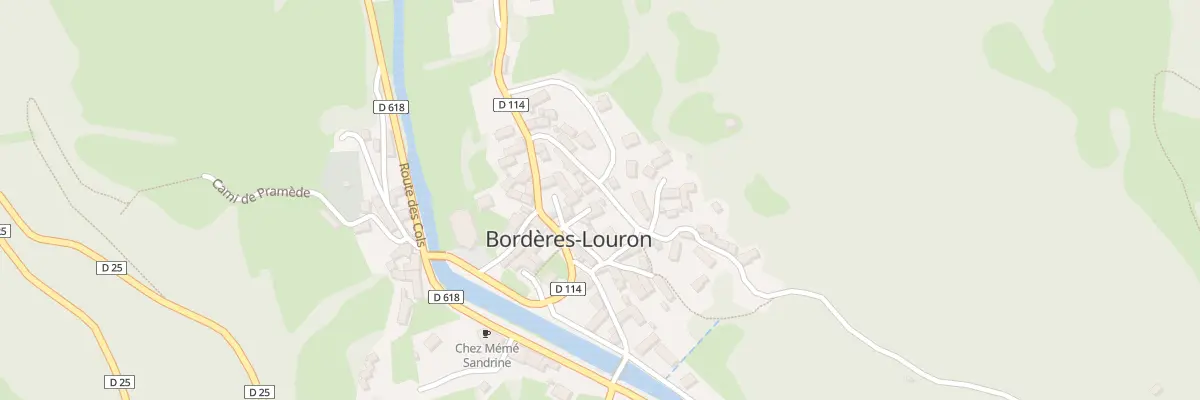 Plan du 8 Rle du Bié de Barbe à Bordères-Louron