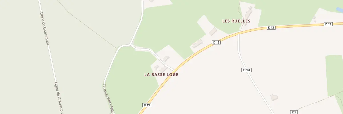 Plan du 8 La Loge à Jupilles