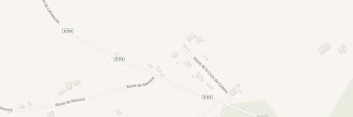 Plan du 9999 Croix de Castera à Verteuil-d’Agenais
