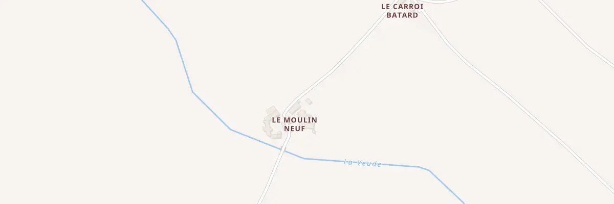 Plan du 2 Le Moulin Neuf à Razines
