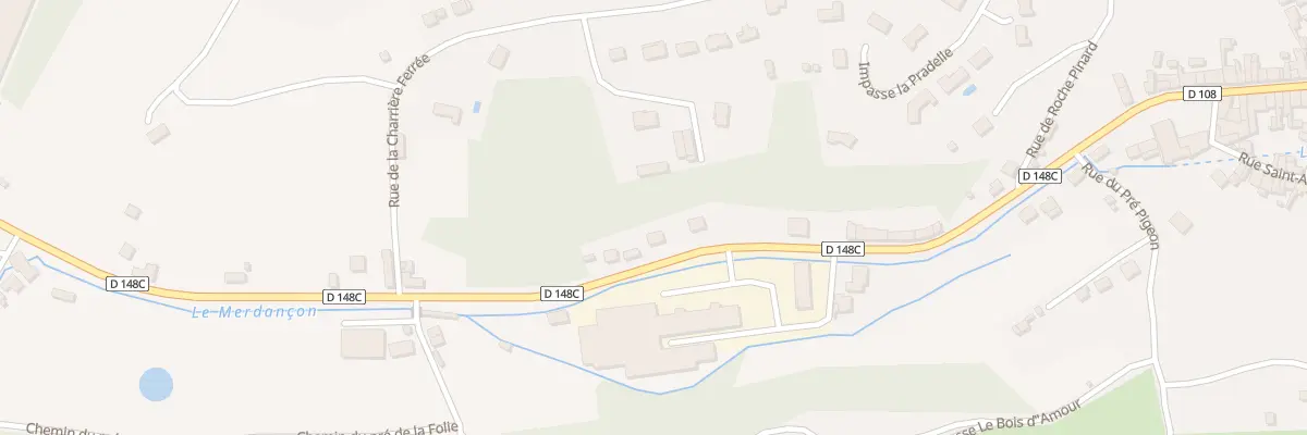 Plan du 18 Rte de Civray à Charroux
