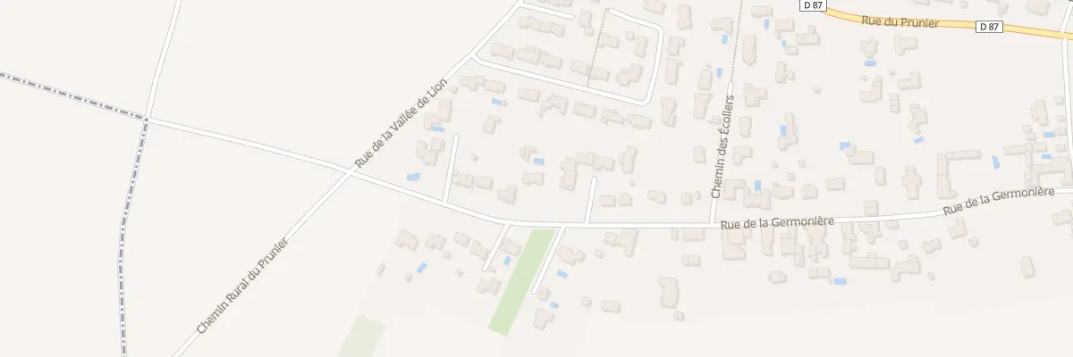 Plan du 62 Rue de la Germonière à Montamisé