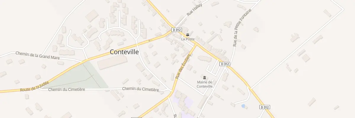 Plan du 6 Rue des Ecoliers à Conteville
