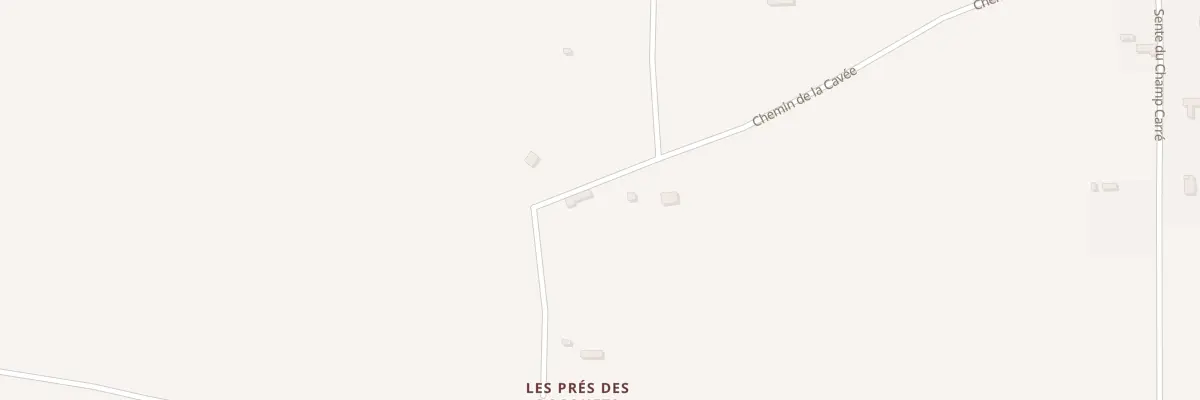 Plan du 80 Che de la Cavée à L’Hôtellerie