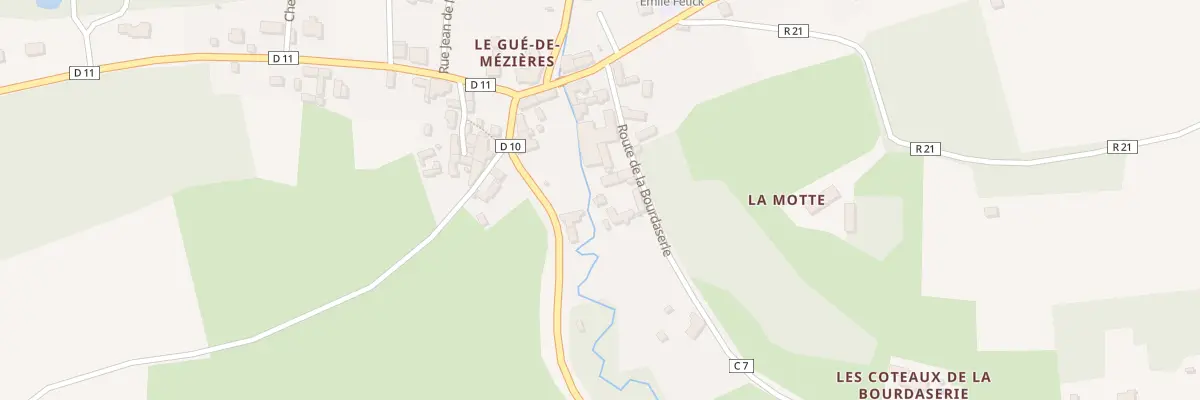 Plan du 6 Rte de la Bourdaserie à Nogent-sur-Loir