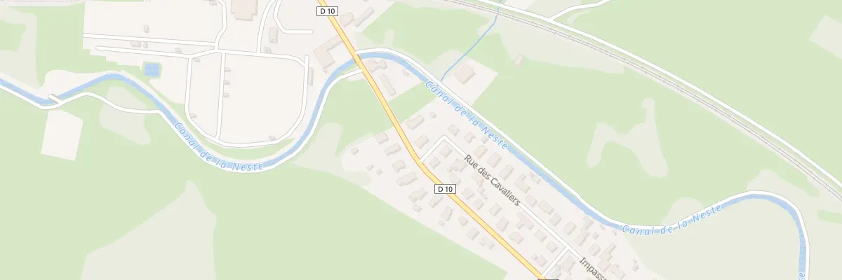 Plan du 17 Rue des Cavaliers à Lannemezan