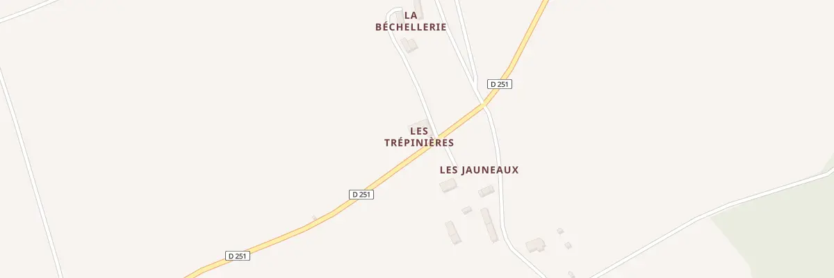 Plan du 73 Les Trepinieres à Coulonges-sur-Sarthe