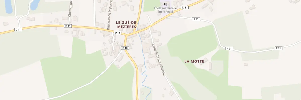 Plan du 4 Rte de la Bourdaserie à Nogent-sur-Loir