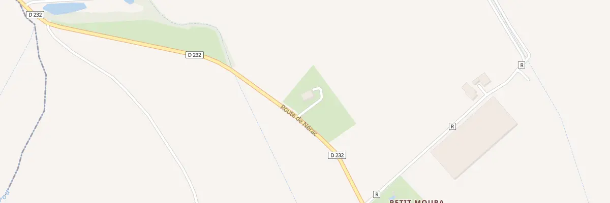 Plan du 3626 Rte de Nérac à Francescas