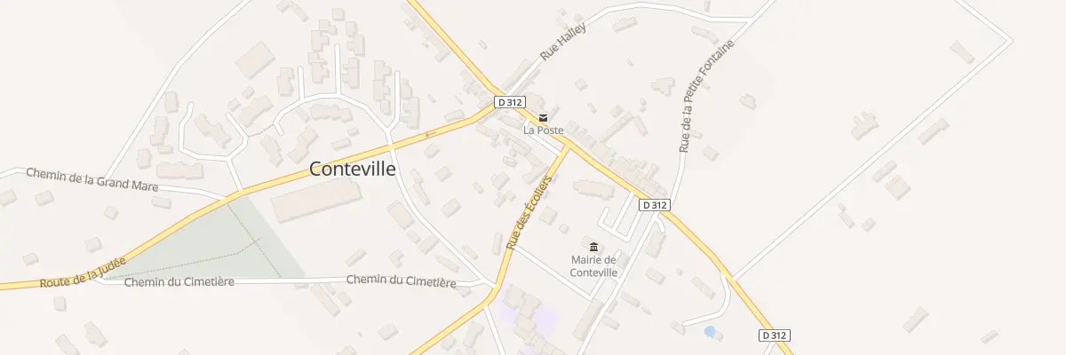 Plan du 34 Rue des Ecoliers à Conteville