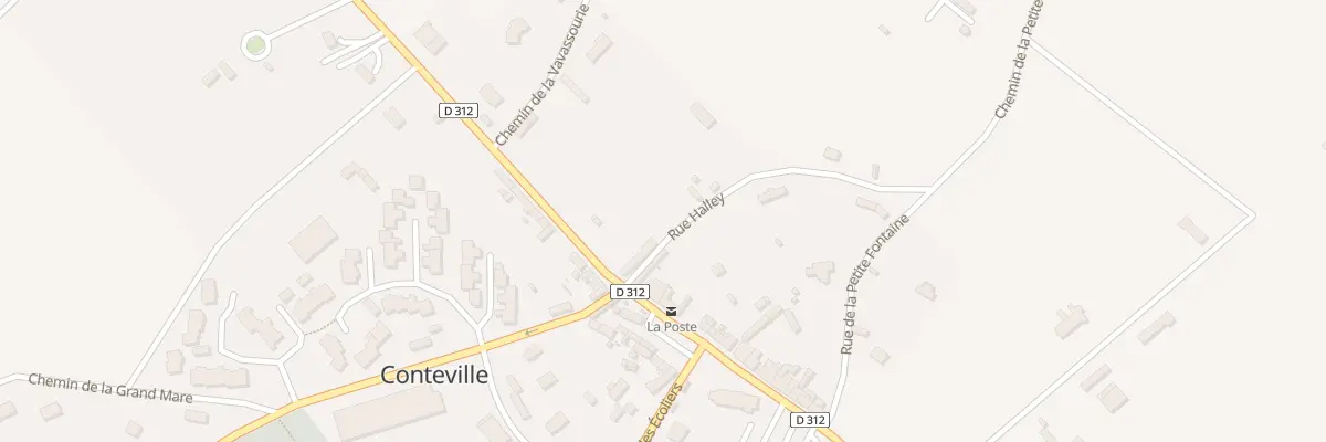 Plan du 43 Rue Halley à Conteville