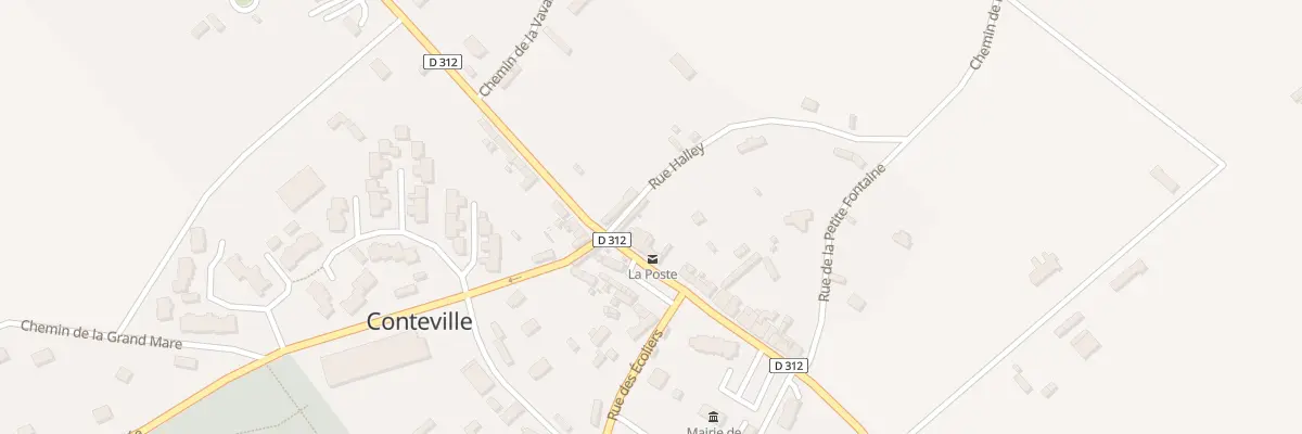 Plan du 26 Rue Halley à Conteville