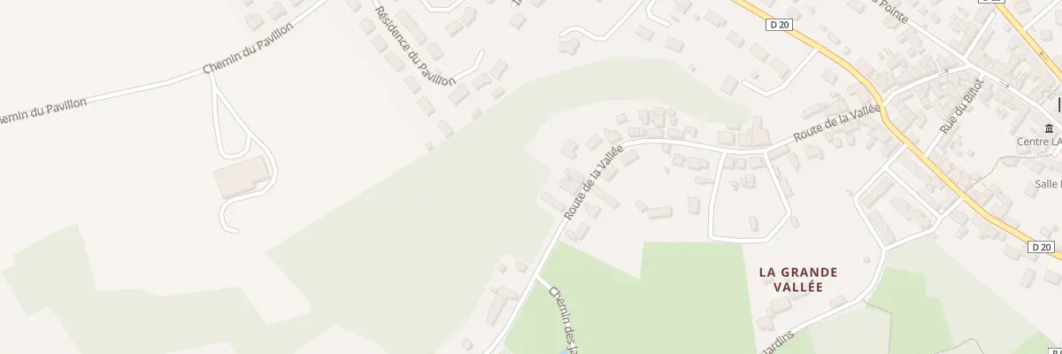 Plan du 38 Rte de la Vallée à Montfort-le-Gesnois