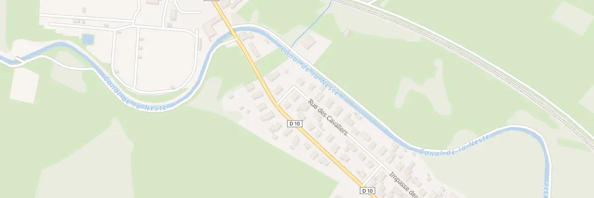 Plan du 52 Rue des Cavaliers à Lannemezan