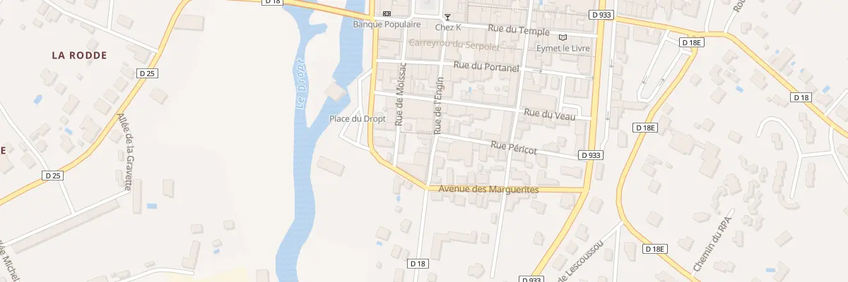 Plan du 44 Rue de l’Engin à Eymet
