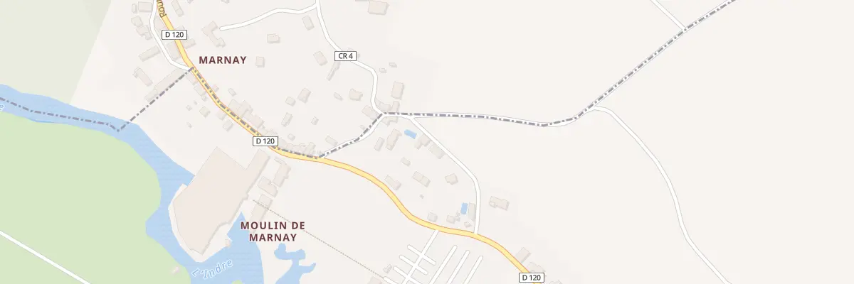 Plan du 5 Che de la Butte à Azay-le-Rideau