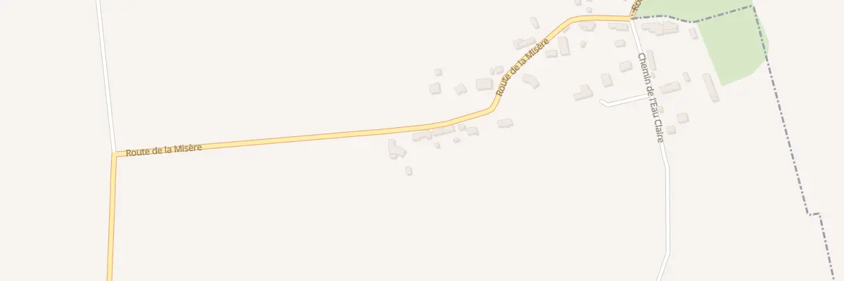 Plan du 35 Rte de la Misère à Houquetot