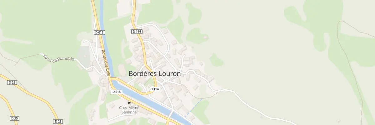 Plan du 2 Rle Bié de la Moulette à Bordères-Louron