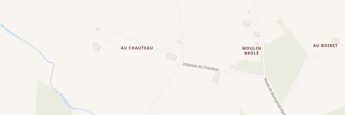 Plan du 253 Imp du Chauteau à Agnac