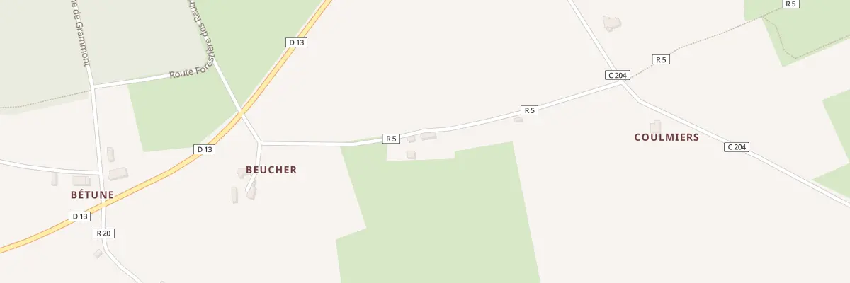 Plan du 3 Beucher à Jupilles