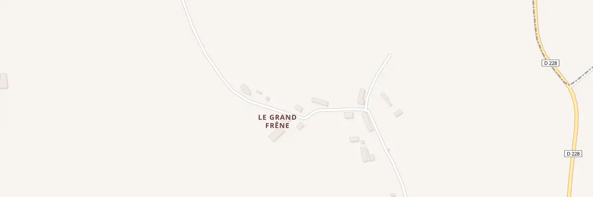 Plan du 123 Le Grand Frene à Ferrières-la-Verrerie