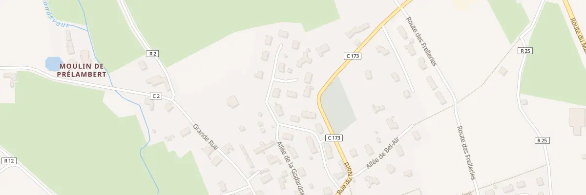 Plan du 22 Rue Pierre Cuillier à Luceau