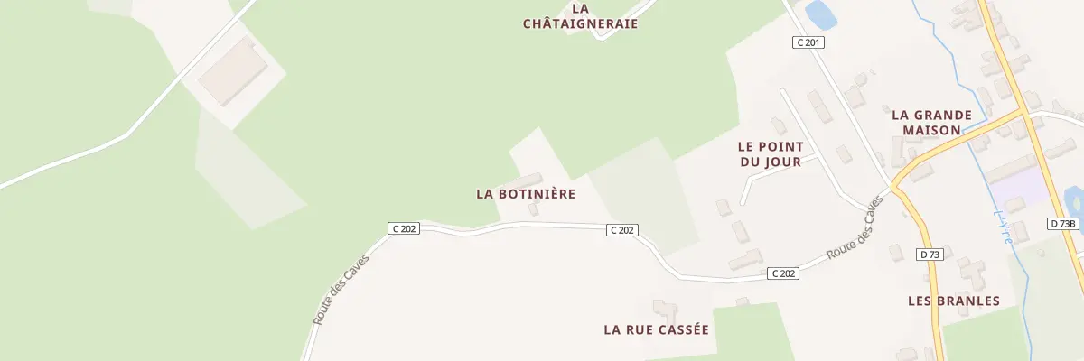 Plan du 5209 La Botiniere à Beaumont-Pied-de-Bœuf