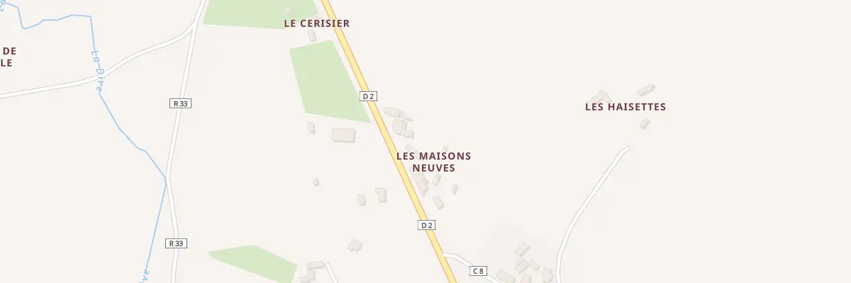 Plan du 14 Les Maisons Neuves à Saint-Rémy-des-Monts
