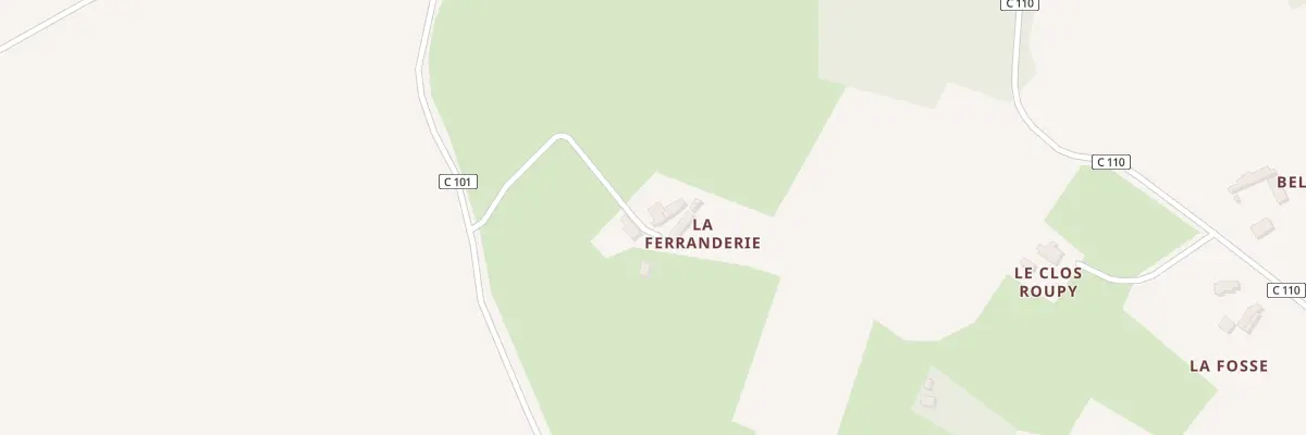 Plan du 5070 La Ferranderie à Briosne-lès-Sables