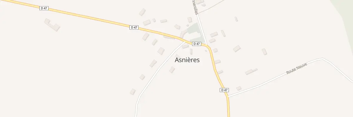 Plan du 3 Rte de la Vacherie à Asnières